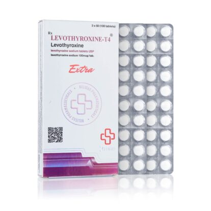 Levothyroxine – T4, 100mcg (100 Tablets)