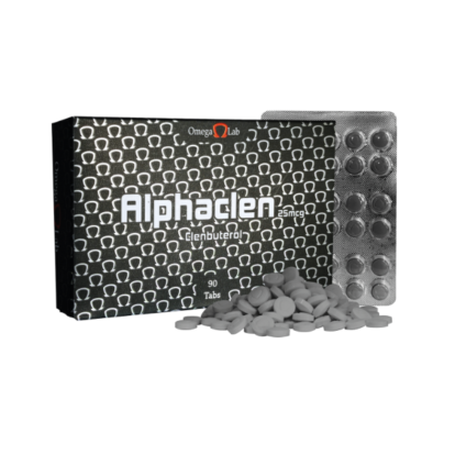 Alphaclen 25 mcg (90 tablets) – Clenbuterol | Omega Lab
